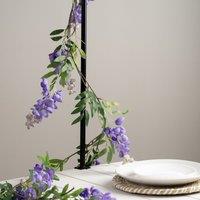 Scottish Everlastings Ltd 190cm Wisteria Garland Lilac Pack 2