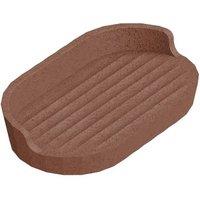 Cosmic 'Avenir Soap Dish' Rectangular Design Plastic Terracotta