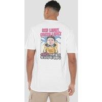 Squid Game Season One Red Light Green Light Games (Back Print) T-Shirt, White | Size: 4XL