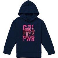Disney Star Wars Ahsoka Girl Power Ketsu Sabine Hera Youth Kids Pull-Over Hoodie, Navy | Size: 7-8 Years
