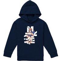 Disney Mickey Mouse Color Fill Youth Kids Pull-Over Hoodie, Navy | Size: 9-11 Years