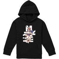 Disney Mickey Mouse Color Fill Youth Kids Pull-Over Hoodie, Black | Size: 5-6 Years