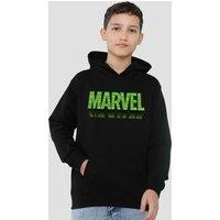 Marvel Hulking Brick Youth Kids Pull-Over Hoodie, Black | Size: 5-6 Years