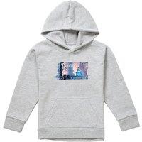 Disney Cinderella & The Prince Dance To Your Own Beat Youth Kids Pull-Over Hoodie, Athletic Heather in Grey | Size: 7-8 Years