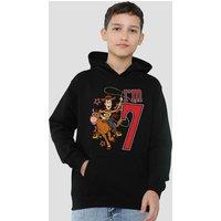 Disney Toy Story Birthday Woody I'M 7 Youth Kids Pull-Over Hoodie, Black | Size: 9-11 Years