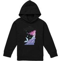 Disney Anime Rock Youth Kids Pull-Over Hoodie, Black | Size: 7-8 Years