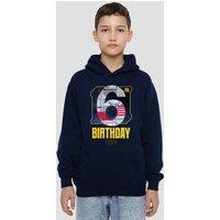 Disney Star Wars Xwing 6Th Birthday Space Youth Kids Pull-Over Hoodie, Navy | Size: 9-11 Years