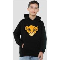 Disney Lion King Simba Youth Kids Pull-Over Hoodie, Black | Size: 12-13 Years
