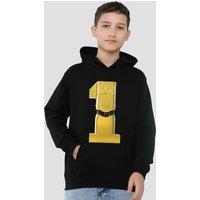 Disney Star Wars C3Po 1 Youth Kids Pull-Over Hoodie, Black | Size: 5-6 Years