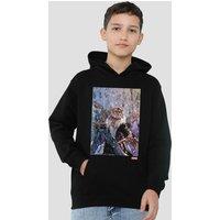 Marvel X-Men Sabretooth Dogs Youth Kids Pull-Over Hoodie, Black | Size: 7-8 Years