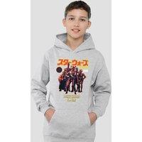 Disney Star Wars Bounty Hunters Youth Kids Pull-Over Hoodie, Athletic Heather in Grey | Size: 9-11 Years