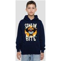 Marvel Venom Bite Youth Kids Pull-Over Hoodie, Navy | Size: 9-11 Years