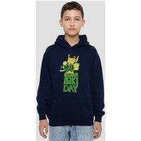 Marvel Loki St Patrick'S Day Loki Day Youth Kids Pull-Over Hoodie, Navy | Size: 5-6 Years