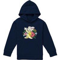 Disney Snow White Greetings From Dopey Youth Kids Pull-Over Hoodie, Navy | Size: 12-13 Years