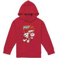 Paw Patrol Marshall Pup Fired Up Youth Kids Pull-Over Hoodie, Red | Size: 5-6 Years