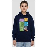Disney Star Wars Young Jedi Adventure Blocks Youth Kids Pull-Over Hoodie, Navy | Size: 12-13 Years