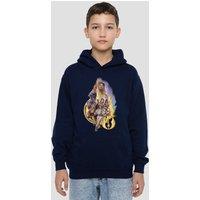 Disney Star Wars The Acolyte High Republic Group Poster Youth Kids Pull-Over Hoodie, Navy | Size: 12-13 Years