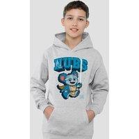 Disney Star Wars Young Jedi Adventure Nubs Kids Youth Kids Pull-Over Hoodie, Athletic Heather in Grey | Size: 7-8 Years