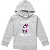 Disney Snow White Poison Apple, Evil Witch Est. 1938 Youth Kids Pull-Over Hoodie, Athletic Heather in Grey | Size: 9-11 Years