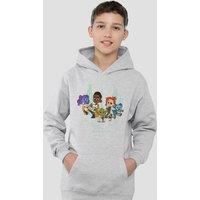 Disney Star Wars Young Jedi Adventure Force Is With Us Youth Kids Pull-Over Hoodie, Athletic Heather in Grey | Size: 9-11 Years