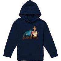 Disney Pocahontas John Smith Canoe Youth Kids Pull-Over Hoodie, Navy | Size: 7-8 Years