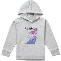 Disney Anime Rock Youth Kids Pull-Over Hoodie, Athletic Heather in Grey | Size: 7-8 Years