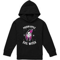 Disney Snow White Poison Apple, Evil Witch Est. 1938 Youth Kids Pull-Over Hoodie, Black | Size: 7-8 Years