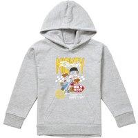 Disney Motor Bike Racing Youth Kids Pull-Over Hoodie, Athletic Heather in Grey | Size: 9-11 Years