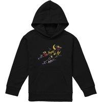 Disney Hocus Pocus Sanderson Sisters Tonight We Fly Youth Kids Pull-Over Hoodie, Black | Size: 7-8 Years