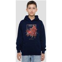 Disney Star Wars Visions Ronin Youth Kids Pull-Over Hoodie, Navy | Size: 7-8 Years