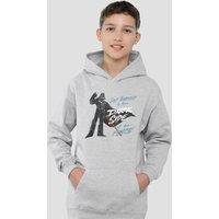 Disney Star Wars Give Yourself To The Dark Side Youth Kids Pull-Over Hoodie, Athletic Heather in Grey | Size: 5-6 Years