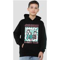 Genesis Invisible Touch Poster Youth Kids Pull-Over Hoodie, Black | Size: 5-6 Years