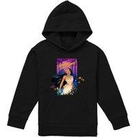Disney Pocahontas Land Of Adventure Youth Kids Pull-Over Hoodie, Black | Size: 7-8 Years