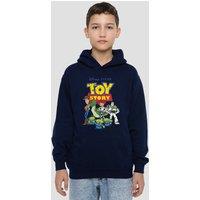 Disney Toy Story Group Youth Kids Pull-Over Hoodie, Navy | Size: 12-13 Years