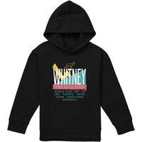 Whitney Houston Moment Of Truth Tour Youth Kids Pull-Over Hoodie, Black | Size: 7-8 Years