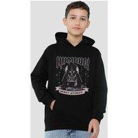 Disney Star Wars Darth Vader Humbug Christmas, Merry Sithmas Youth Kids Pull-Over Hoodie, Black | Size: 5-6 Years