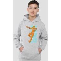 Marvel Iron Man Emerge Youth Kids Pull-Over Hoodie, Athletic Heather in Grey | Size: 5-6 Years