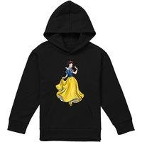 Disney Snow White Fairest Princess Of Them All Youth Kids Pull-Over Hoodie, Black | Size: 5-6 Years