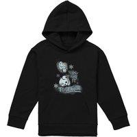 Disney Frozen Olaf Trying To Keep It Together Youth Kids Pull-Over Hoodie, Black | Size: 9-11 Years