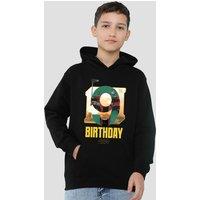Disney Star Wars Boba Fett 9Th Birthday Space Youth Kids Pull-Over Hoodie, Black | Size: 5-6 Years