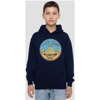 Pink Floyd Money Seal Youth Kids Pull-Over Hoodie, Navy | Size: 7-8 Years