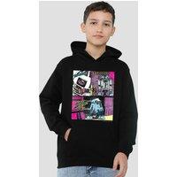 Disney Star Wars R2D2 To The Rescue Youth Kids Pull-Over Hoodie, Black | Size: 7-8 Years