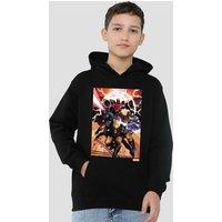 Marvel X-Men Team Attack Youth Kids Pull-Over Hoodie, Black | Size: 5-6 Years