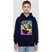 Genesis Tour Poster Youth Kids Pull-Over Hoodie, Navy | Size: 12-13 Years