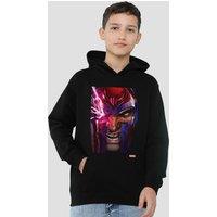 Marvel X-Men Magneto Cover Youth Kids Pull-Over Hoodie, Black | Size: 9-11 Years