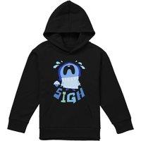 Disney Inside Out 2 Sadness Youth Kids Pull-Over Hoodie, Black | Size: 12-13 Years