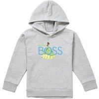 Disney The Princess & The Frog My Own Boss With Tiana Youth Kids Pull-Over Hoodie, Athletic Heather in Grey | Size: 7-8 Years