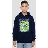 Disney Buzz Galactic Guardian Youth Kids Pull-Over Hoodie, Navy | Size: 12-13 Years