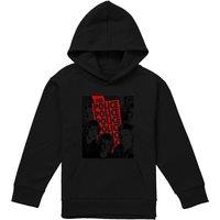 The Police Repeat Collage Youth Kids Pull-Over Hoodie, Black | Size: 9-11 Years