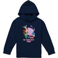 Disney Be Your Best You Youth Kids Pull-Over Hoodie, Navy | Size: 12-13 Years
